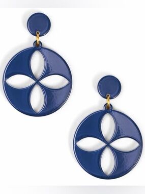 Zenzii Shirley Blue Drop Earrings